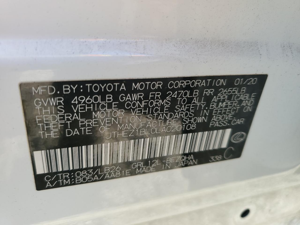 LEXUS GS 350 F SPORT