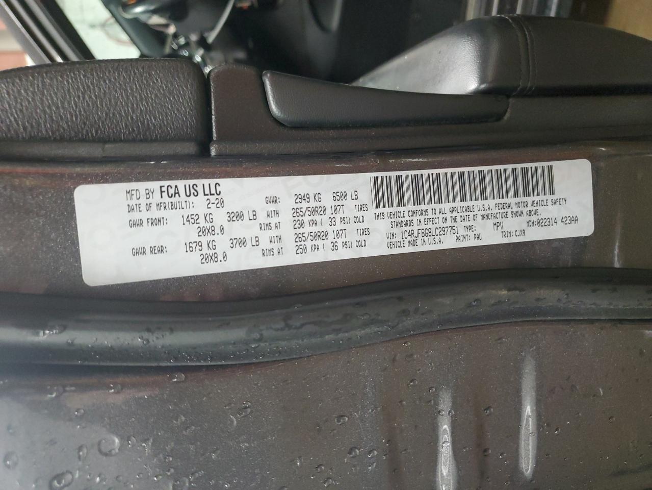 JEEP GRAND CHEROKEE LIMITED