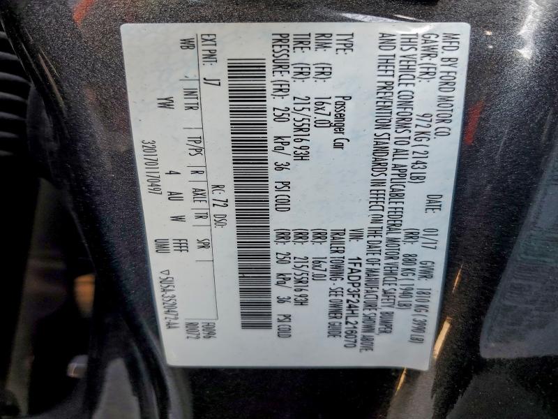 2017 FORD FOCUS SE #3297895771