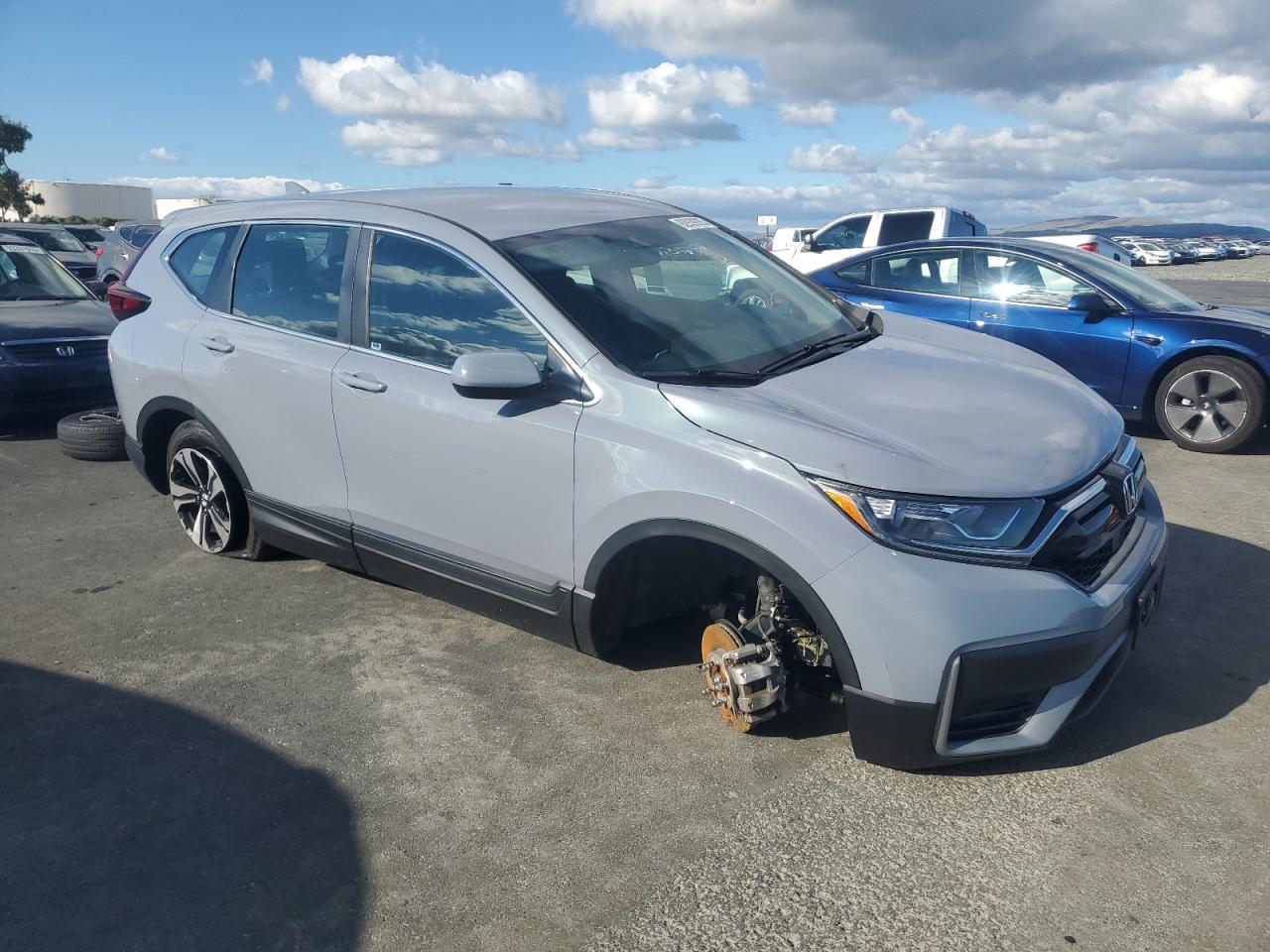 Lot #3317087995 2021 HONDA CR-V SE