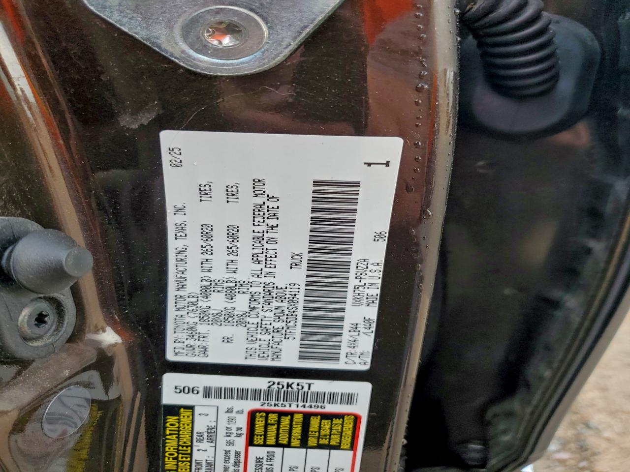 TOYOTA TUNDRA CREWMAX PLATINUM