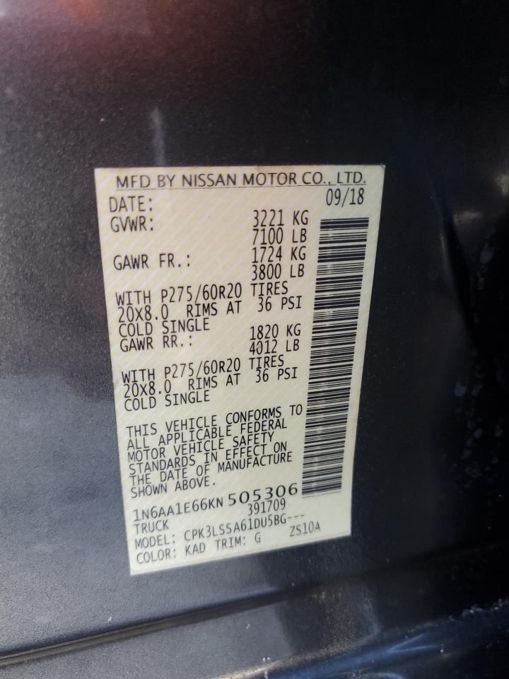 NISSAN TITAN PLATINUM RESERVE