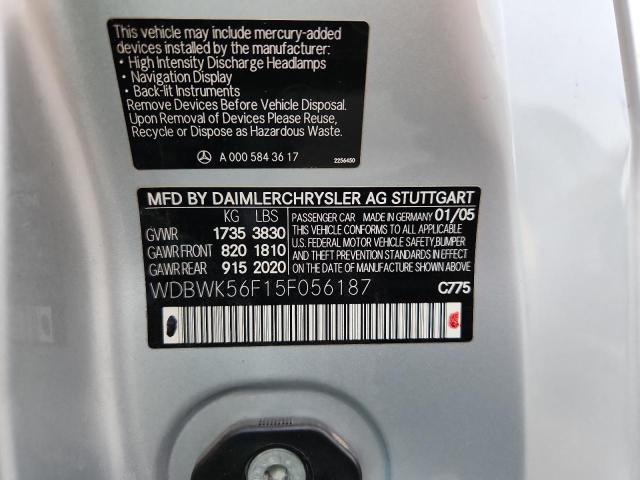 2005 MERCEDES-BENZ SLK 350 #3304559455