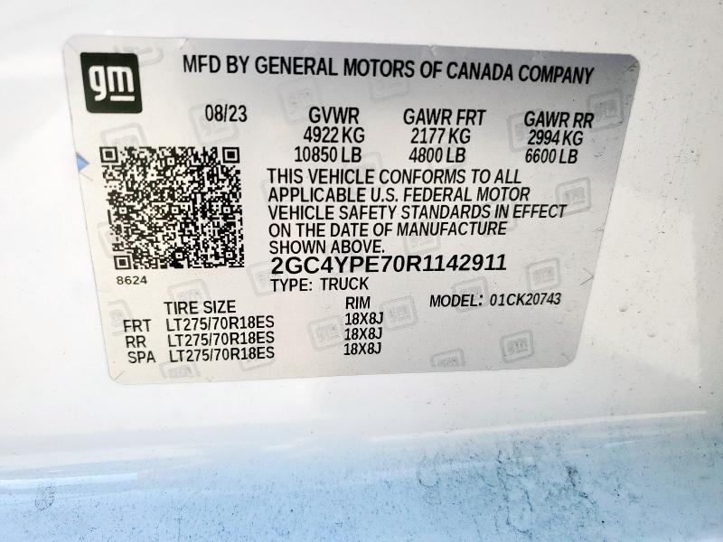 2024 CHEVROLET SILVERADO #3301948413