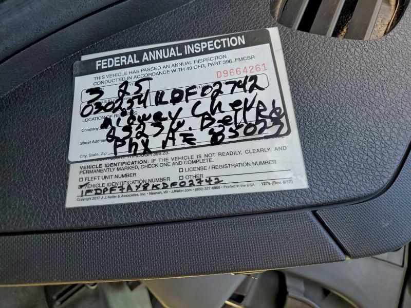 2019 FORD F750 SUPER #3309207644