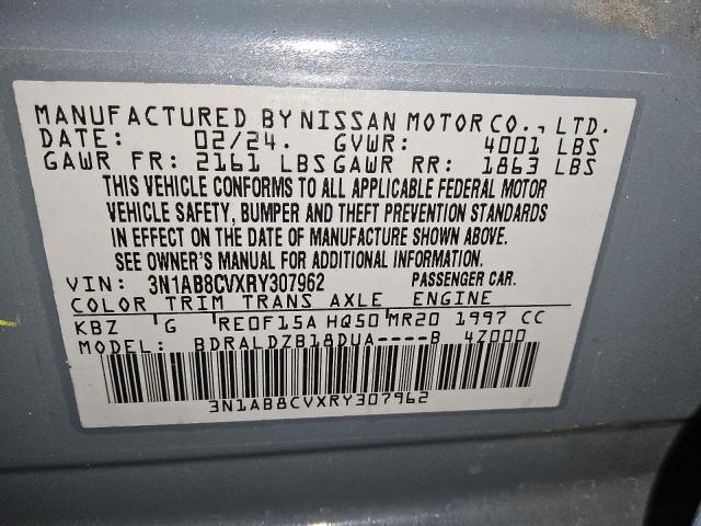 2024 NISSAN SENTRA SV #3282353264