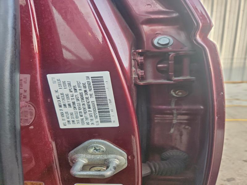 2012 HONDA ACCORD EXL #3304643939