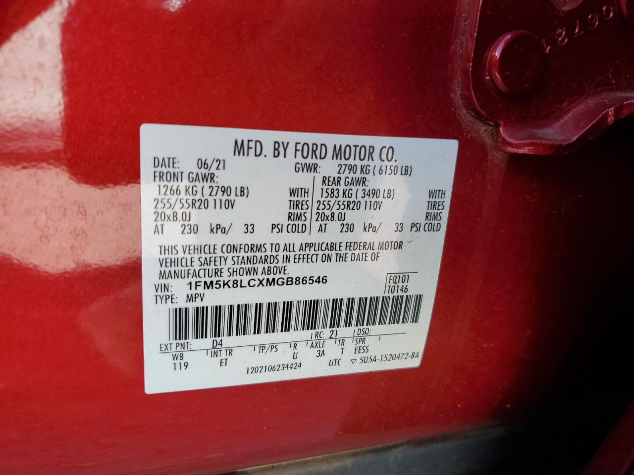 FORD EXPLORER KING RANCH