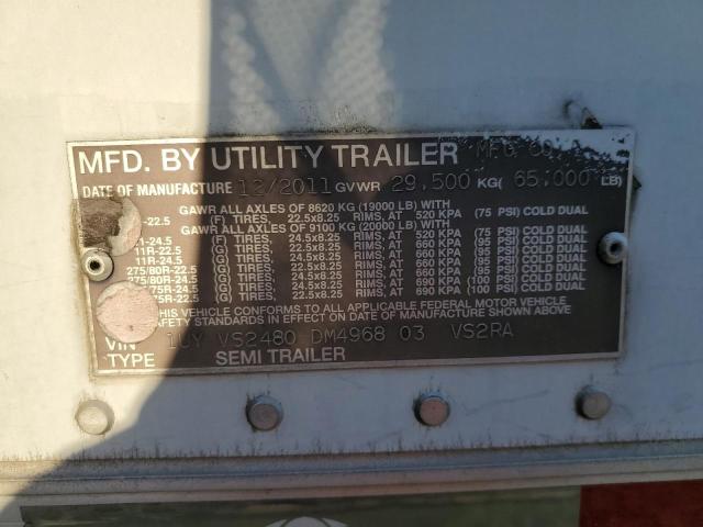 2012 UTILITY VS2RA #3308304199