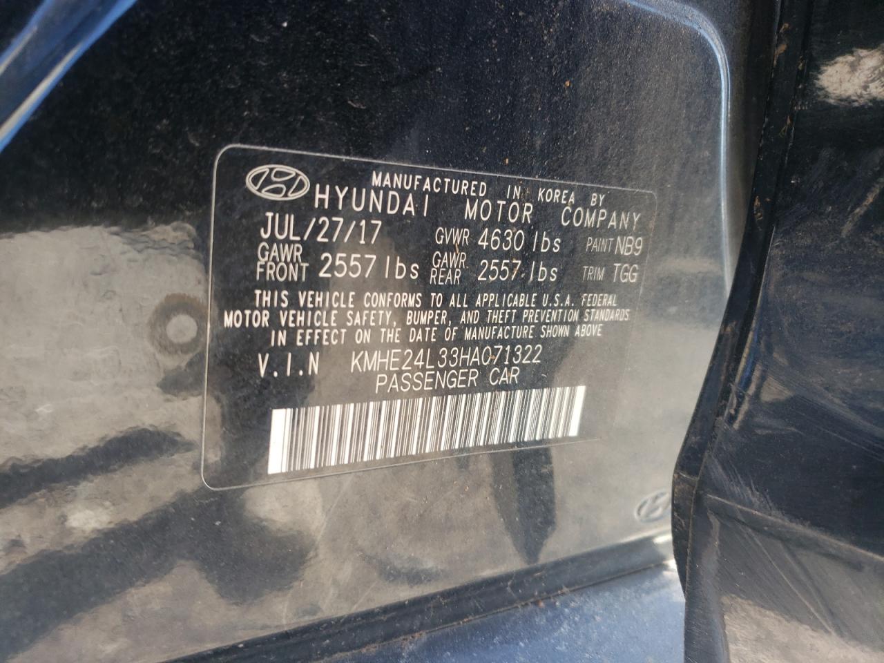 HYUNDAI SONATA HYBRID