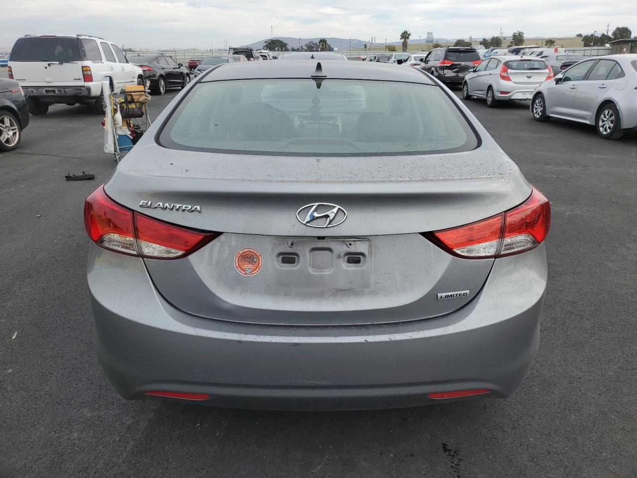 Lot #3302687065 2013 HYUNDAI ELANTRA GL