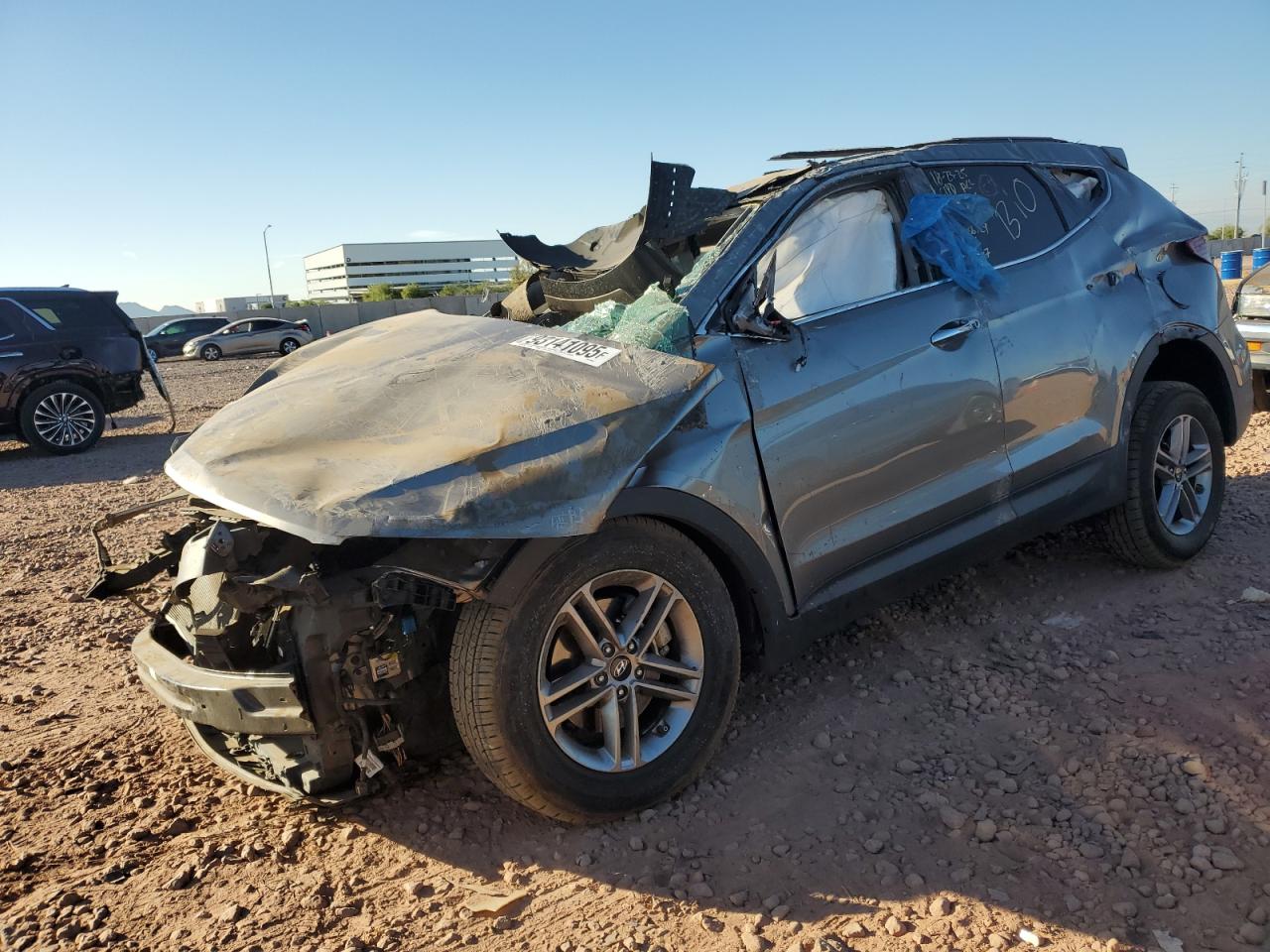 Lot #3316016782 2017 HYUNDAI SANTA FE S