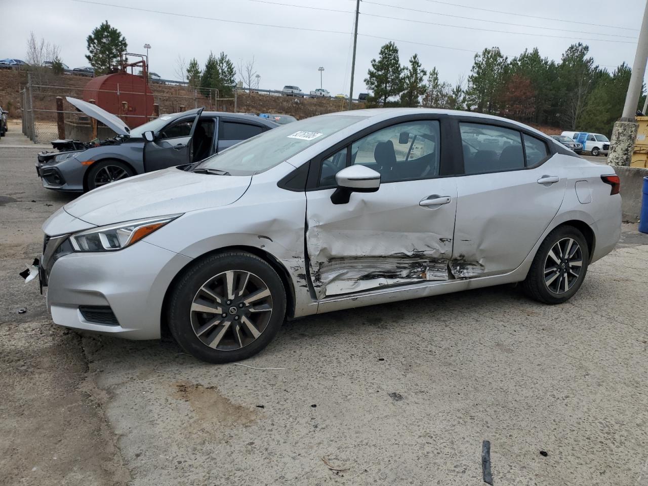 Lot #3296914844 2021 NISSAN VERSA SV