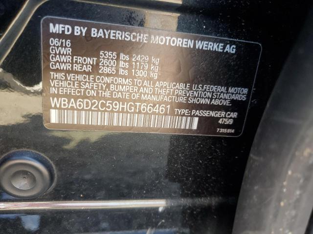 2017 BMW 640 XI GRA #3304516444