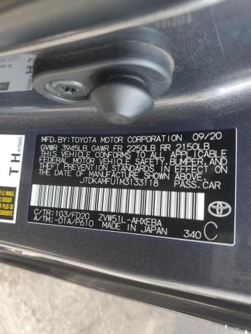 2021 TOYOTA PRIUS SPEC JTDKAMFU1M3133118