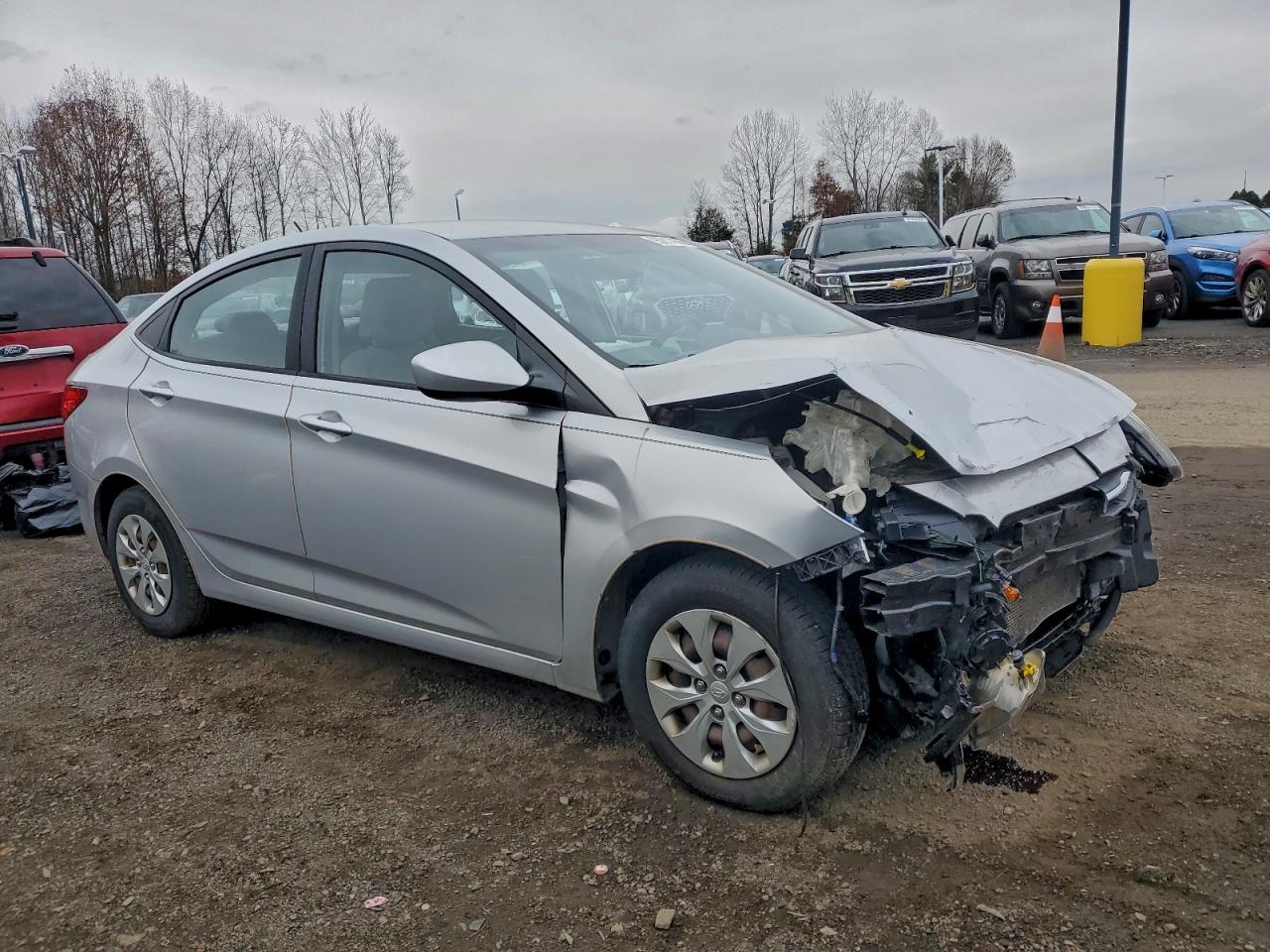 Lot #3305423446 2016 HYUNDAI ACCENT SE