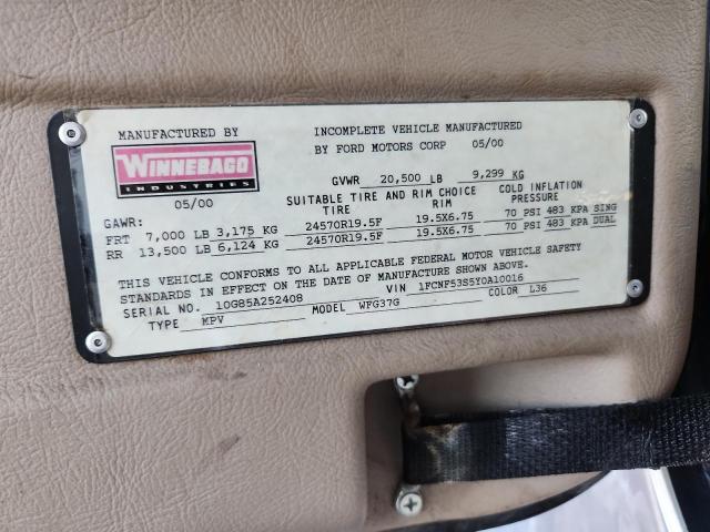 2000 WINN MOTORHOME #3296284432