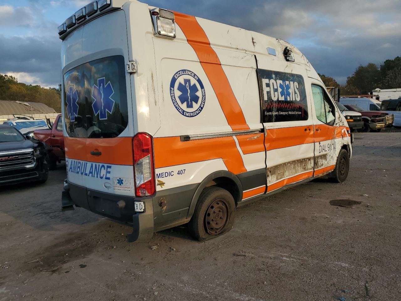 Lot #3286737322 2017 FORD TRANSIT VAN T-350 HI