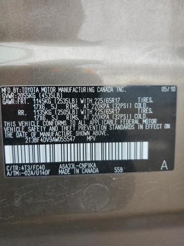 2010 TOYOTA RAV4 #3296640033