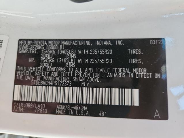 2023 TOYOTA HIGHLANDER #3291766262