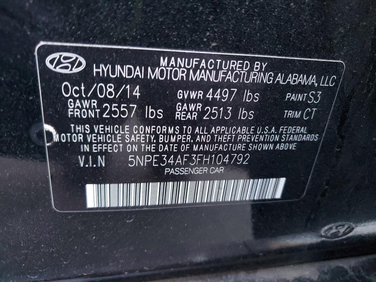 HYUNDAI SONATA SPORT