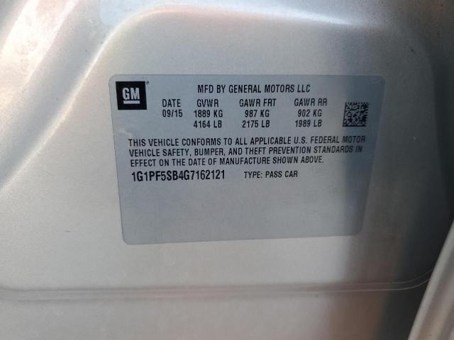 2016 CHEVROLET CRUZE LIMI 1G1PF5SB4G7162121