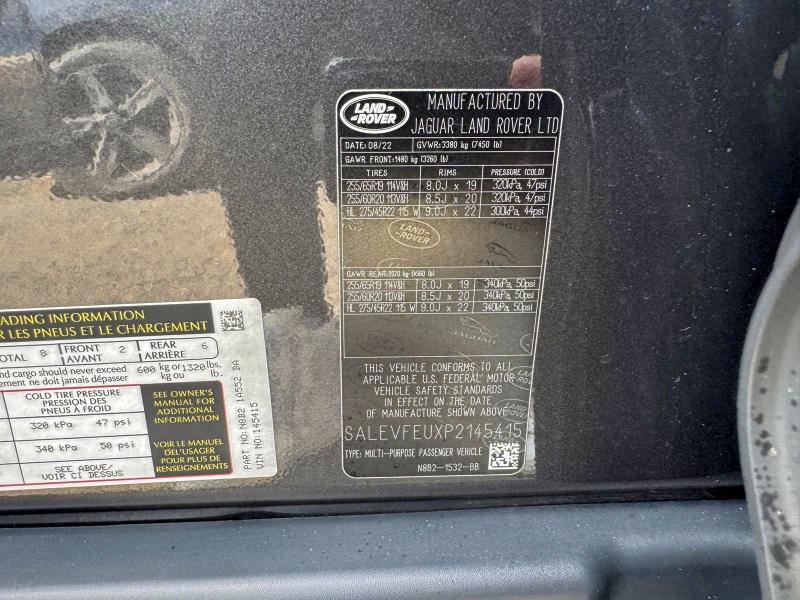 2023 LAND ROVER DEFENDER 1 #3296695707