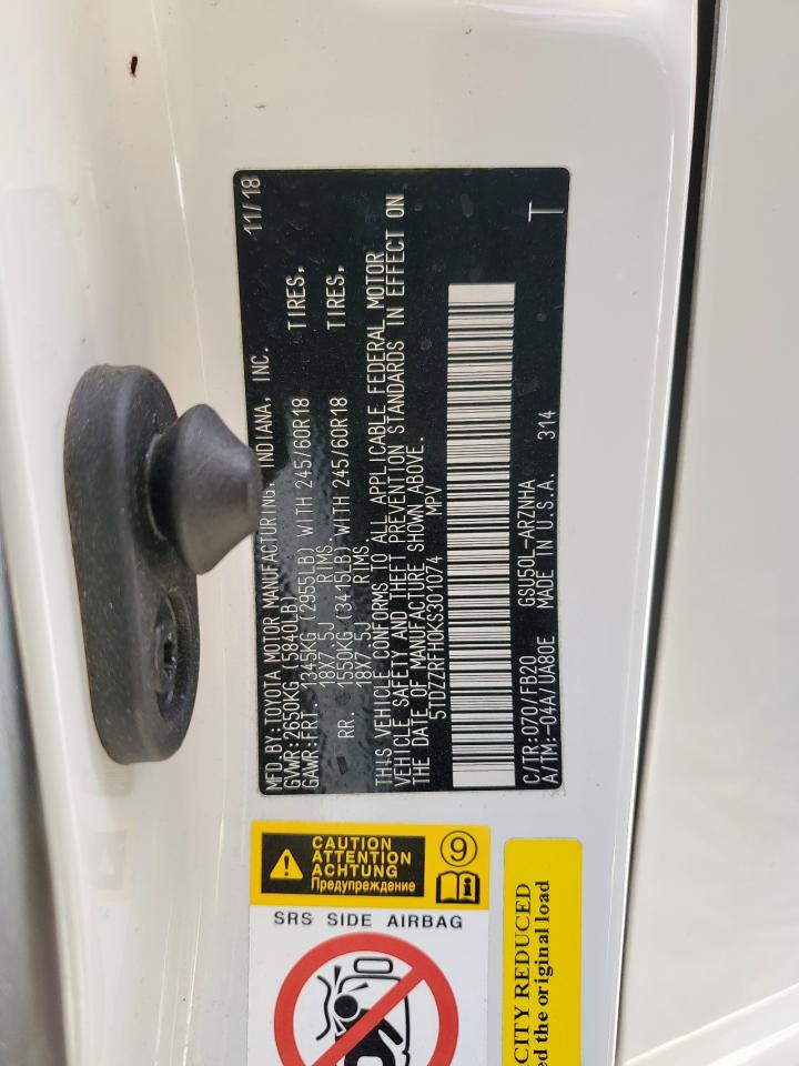 TOYOTA HIGHLANDER LE