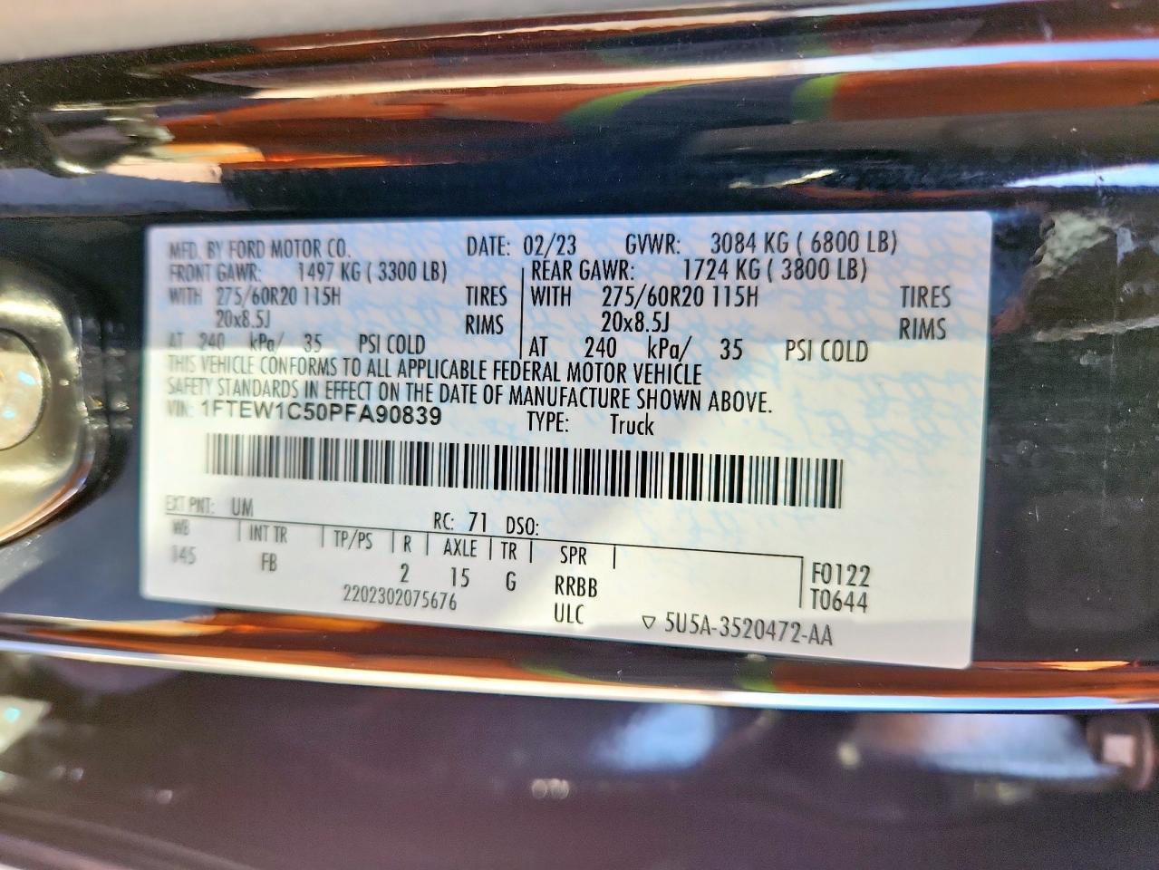 FORD F-150 SUPERCREW