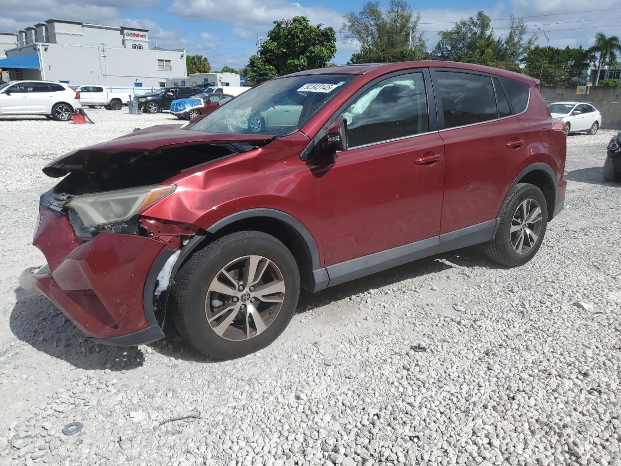 Lot #3302798947 2018 TOYOTA RAV4 ADVEN