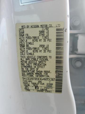 2003 NISSAN XTERRA XE #3287611024