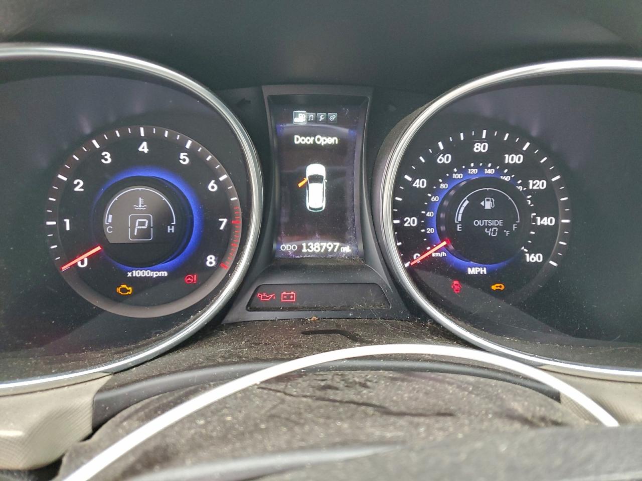 Lot #3309287634 2014 HYUNDAI SANTA FE S