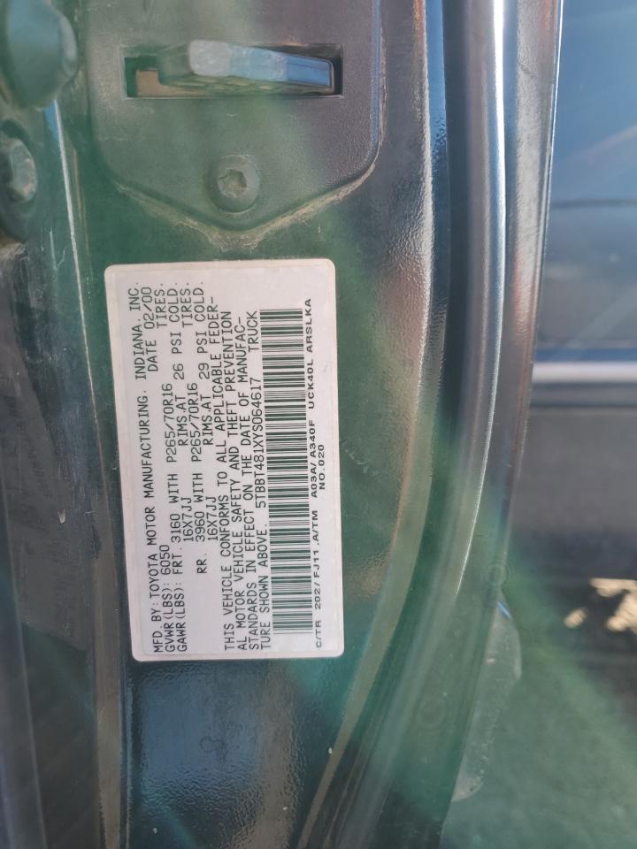 Lot #3294813777 2000 TOYOTA TUNDRA ACC