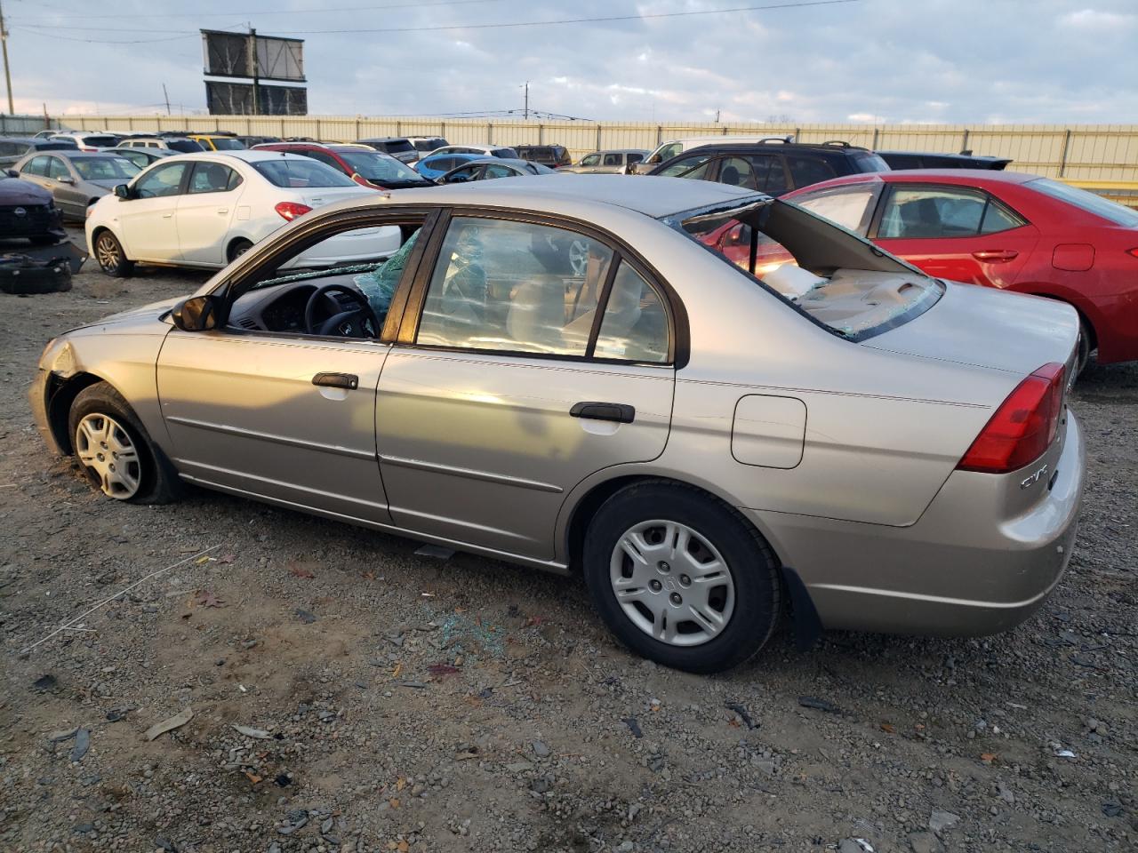 Lot #3301358394 2001 HONDA CIVIC LX