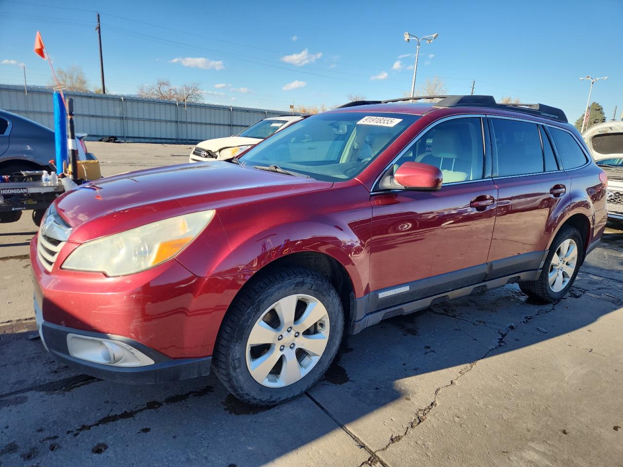 Lot #3288041145 2011 SUBARU OUTBACK 3.