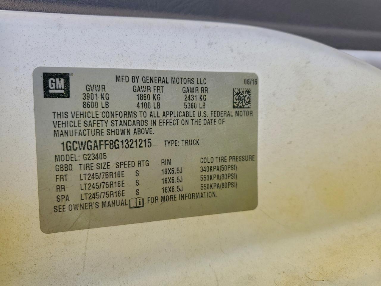 CHEVROLET EXPRESS G2