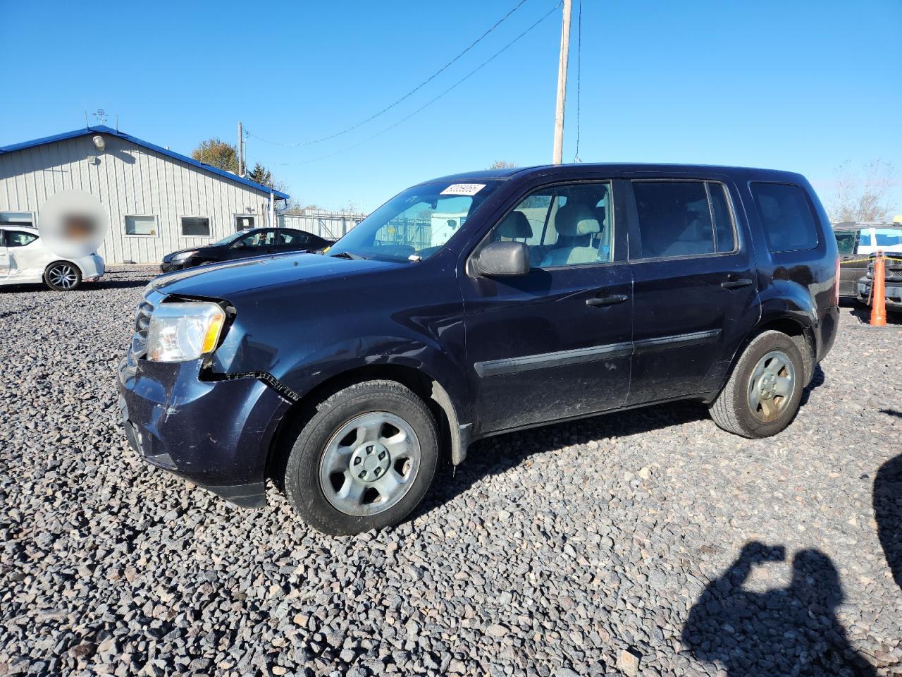 Lot #3287310981 2012 HONDA PILOT LX