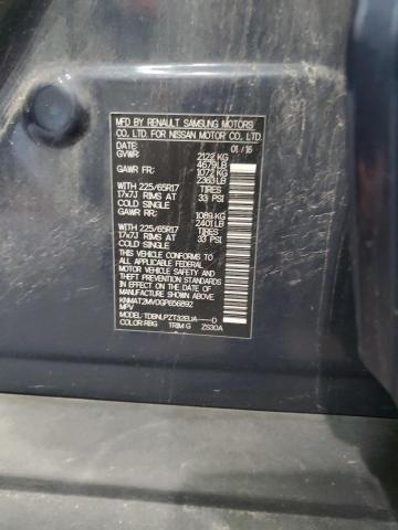 2016 NISSAN ROGUE S #3302714060