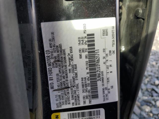 2015 LINCOLN MKZ HYBRID #3301697634