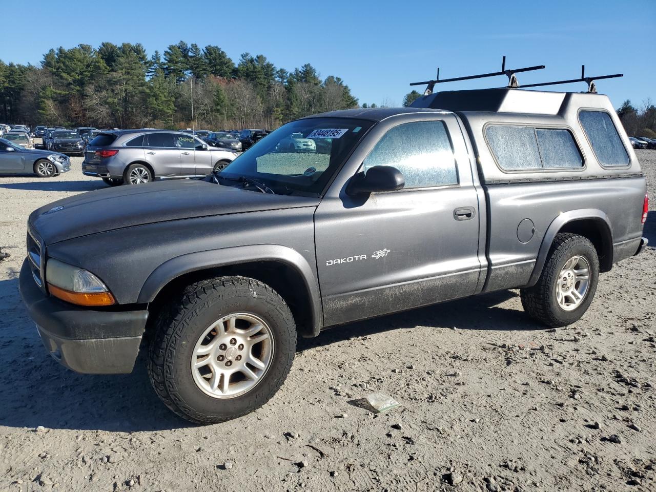 Lot #3293286447 2002 DODGE DAKOTA BAS