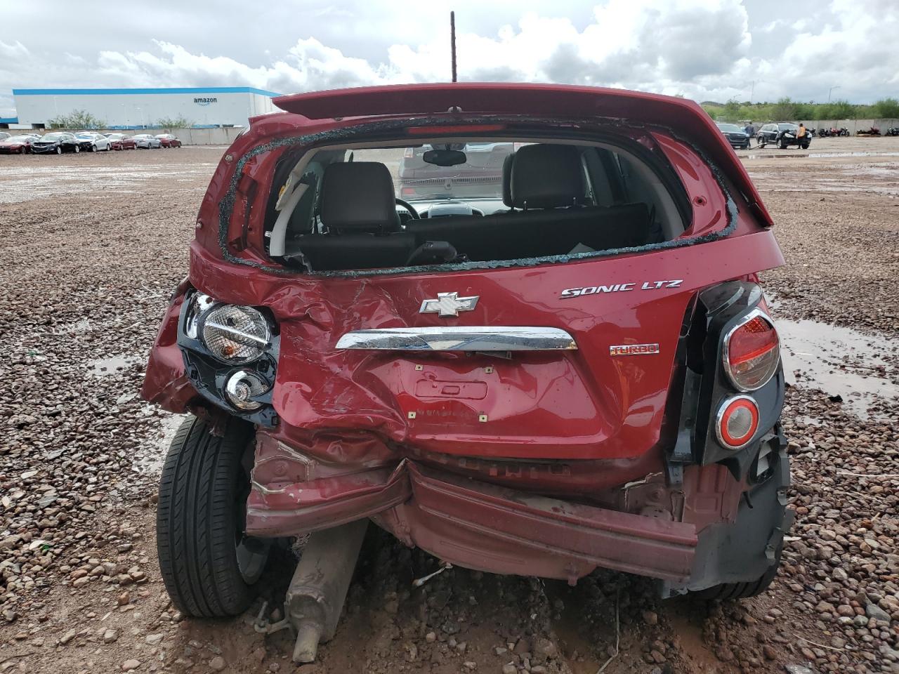 Lot #3305427501 2015 CHEVROLET SONIC LTZ