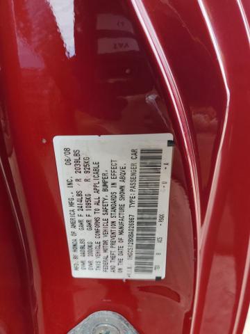 2008 HONDA ACCORD EXL #3306069730