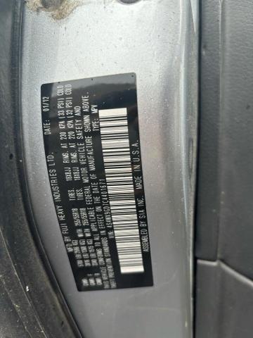 2012 SUBARU TRIBECA LI #3283996825