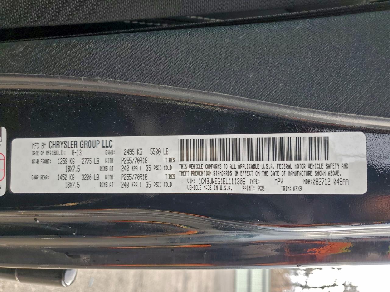 JEEP WRANGLER SAHARA