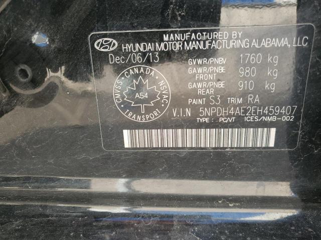 2014 HYUNDAI ELANTRA SE - 5NPDH4AE2EH459407
