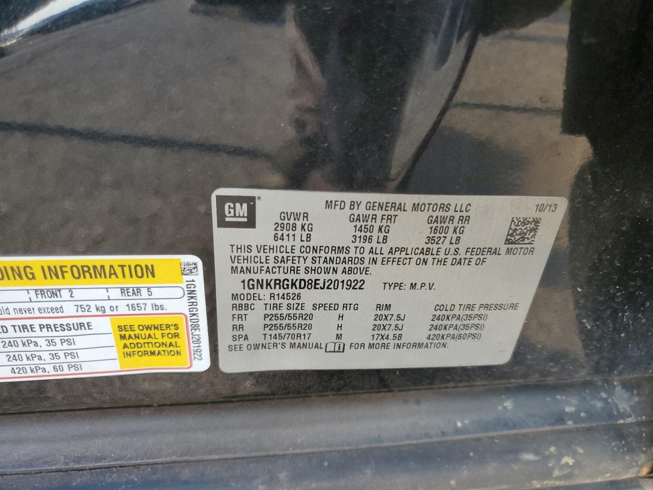 CHEVROLET TRAVERSE LT