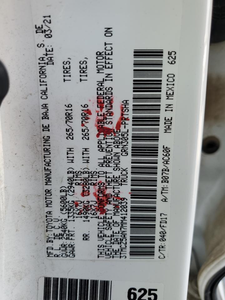 TOYOTA TACOMA DOUBLE CAB