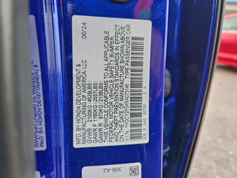 2024 HONDA ACCORD HYB #3302791931