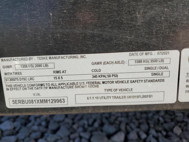 2023 TESKE MANUFACTURING UNKNOWN #3301621620