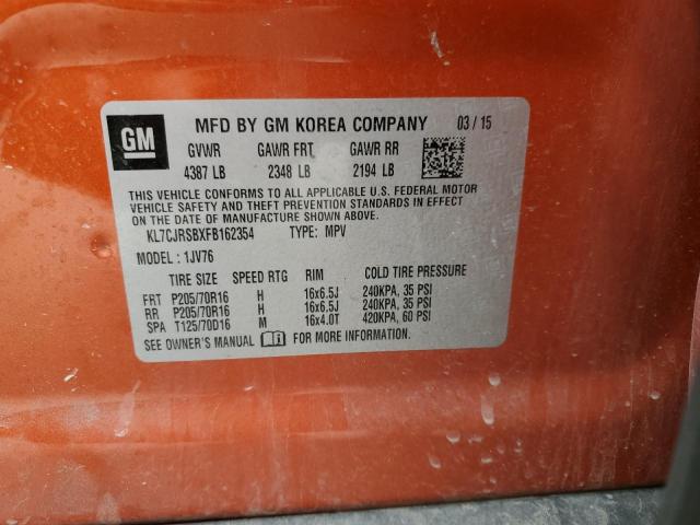 2015 CHEVROLET TRAX #3287548993